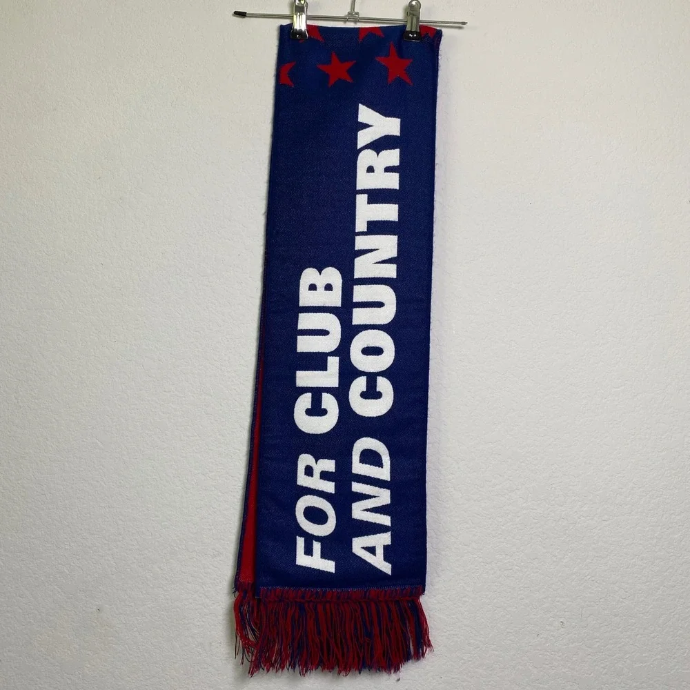 FC Dallas Scarf Soccer‎ MLS Team Pride American Flag Patriotic Season Ticket